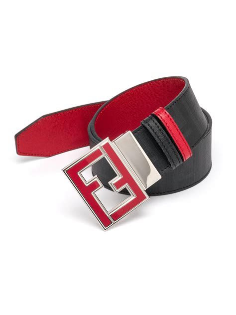 red fendi belt for cheap|red fendi belt men.